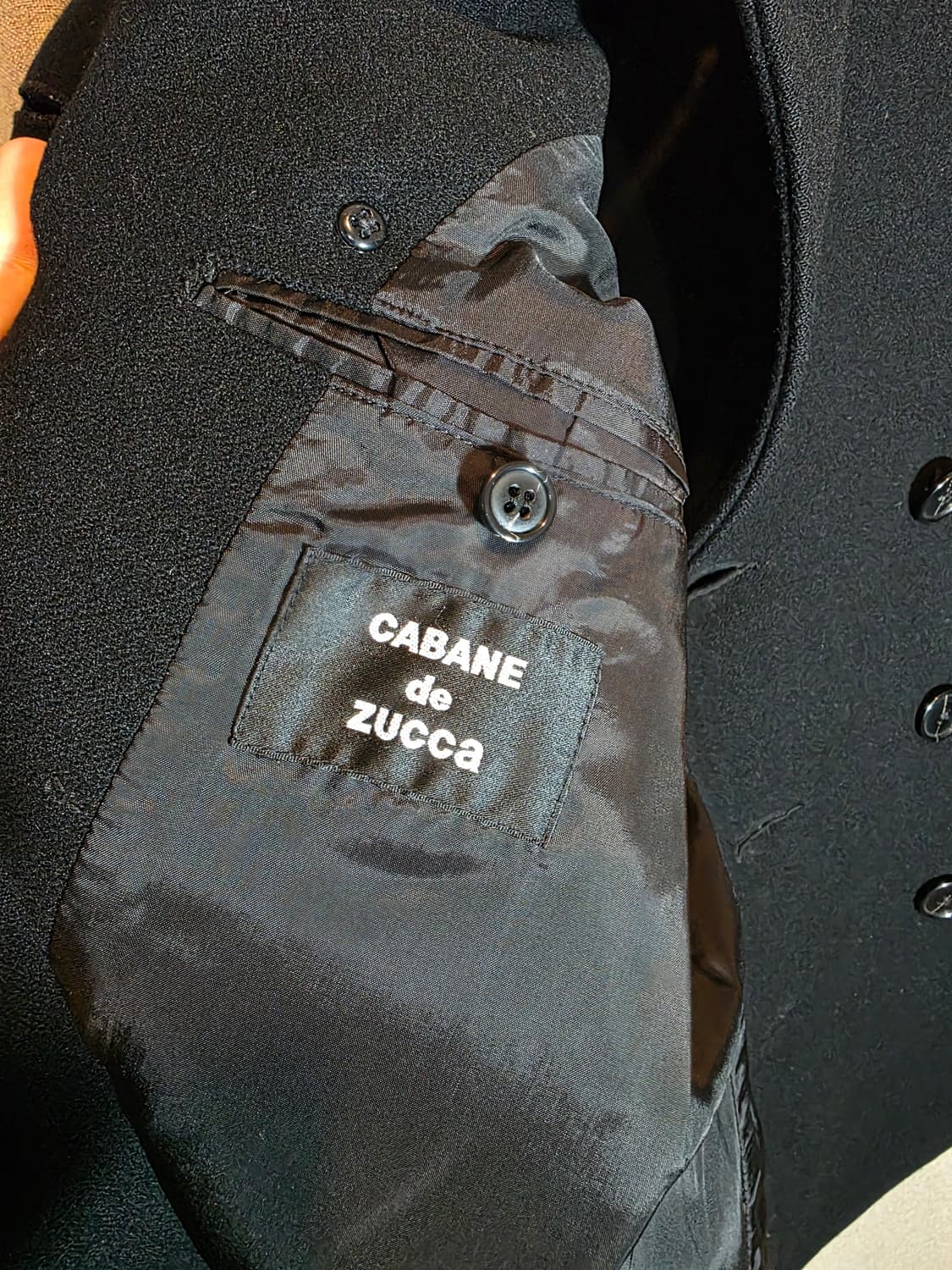 Cabane de zucca pea coat 상품이미지6