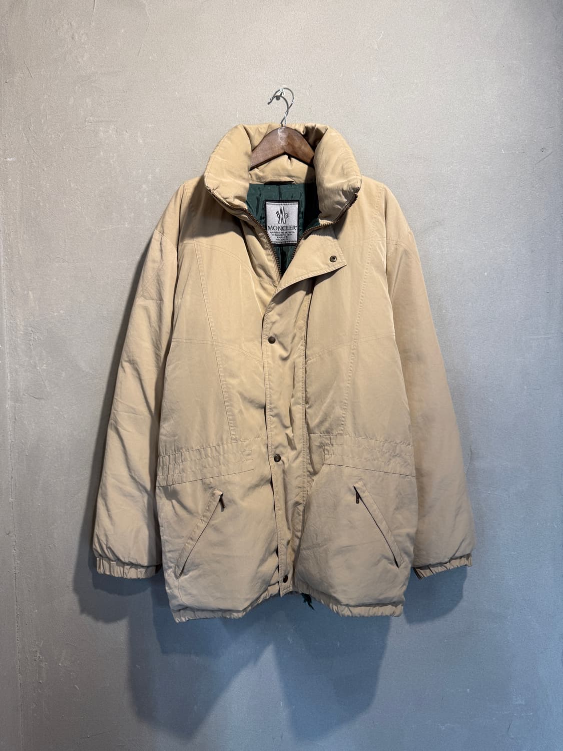 80s 몽클레어 아식스 다운 패딩 XL 상품이미지1