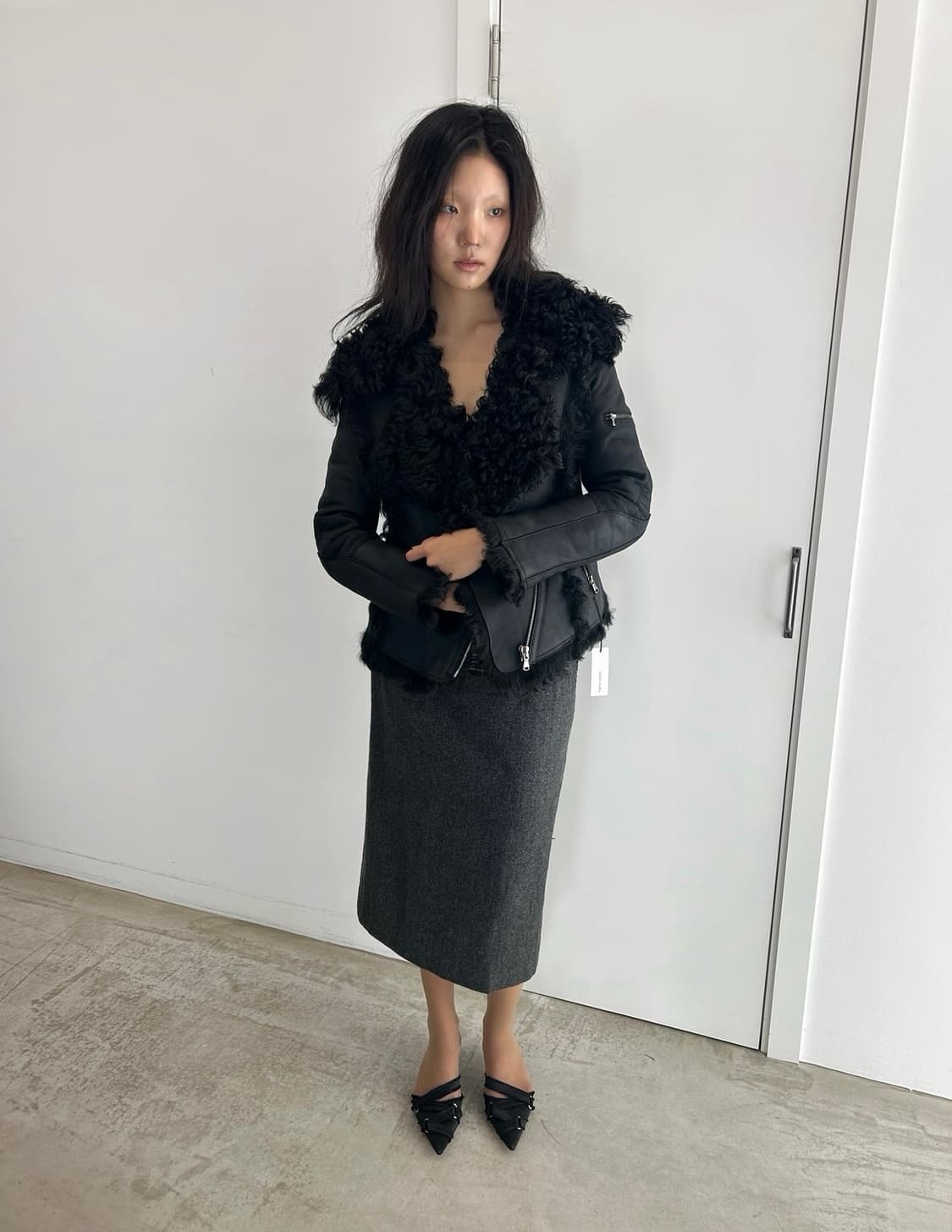 ayadz vintage studio shearing jacket 상품이미지5