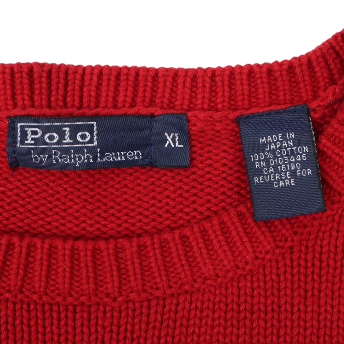 폴로 랄프로렌 레드 스트라이프 니트 상품이미지8