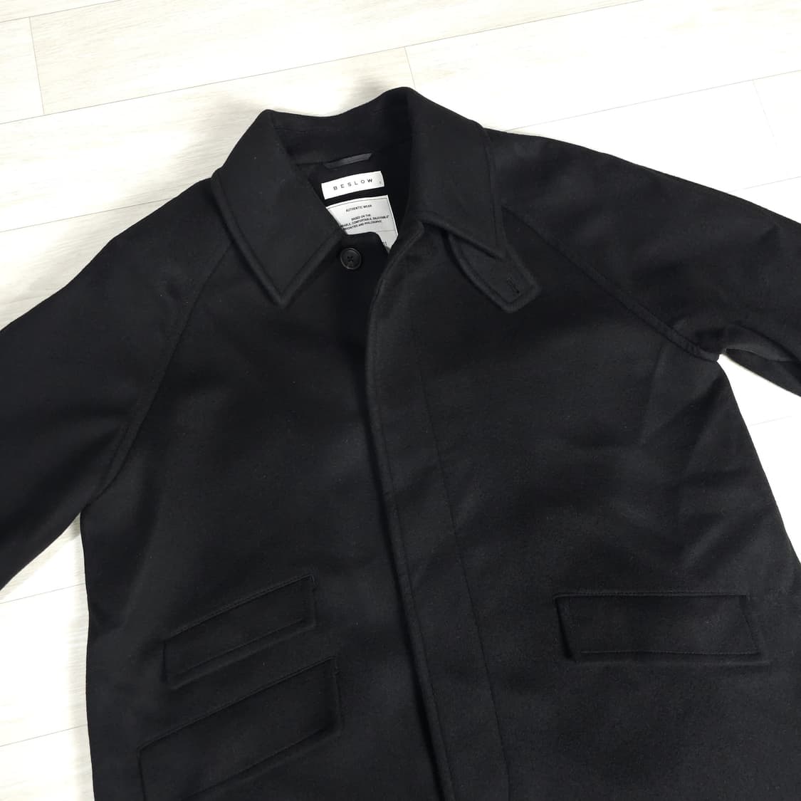 비슬로우 오버사이즈 캐시미어 발마칸코트 S 상품이미지3