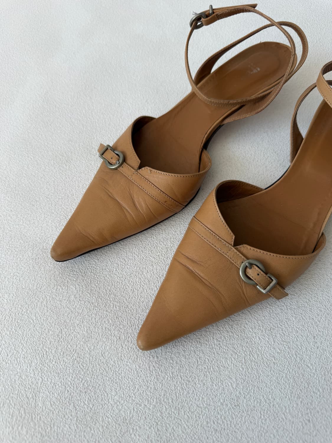 [EU38]MADE IN ITALY 레더 더치힐 상품이미지5