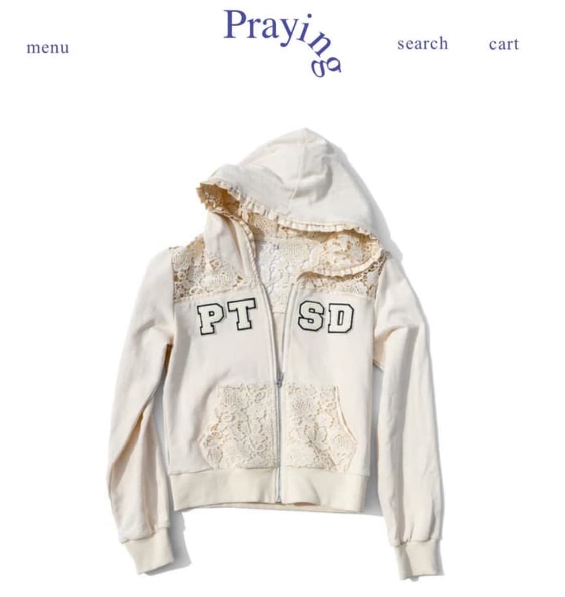 Praying ptsd 후드집업 s 상품이미지1