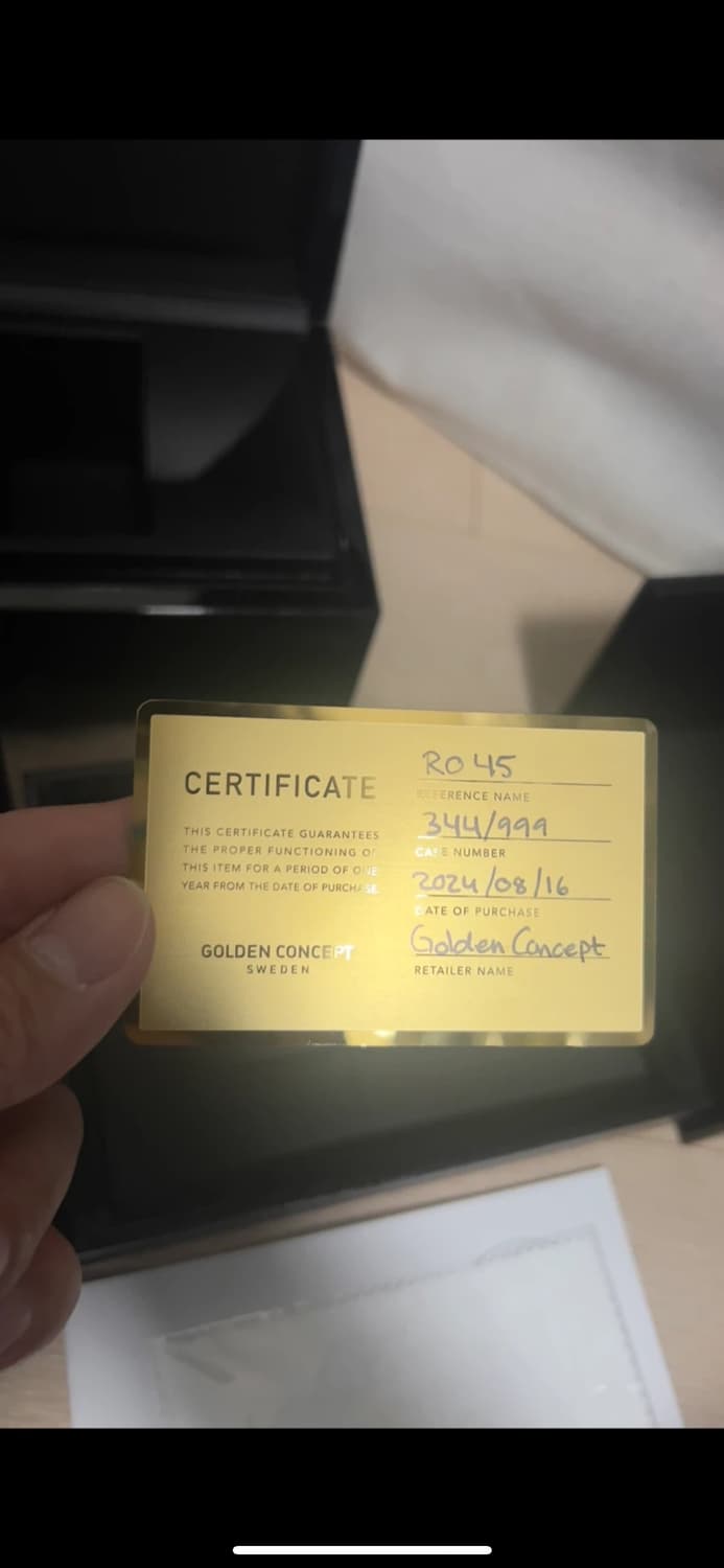 골든컨셉 RO45 애플워치 케이스 상품이미지5