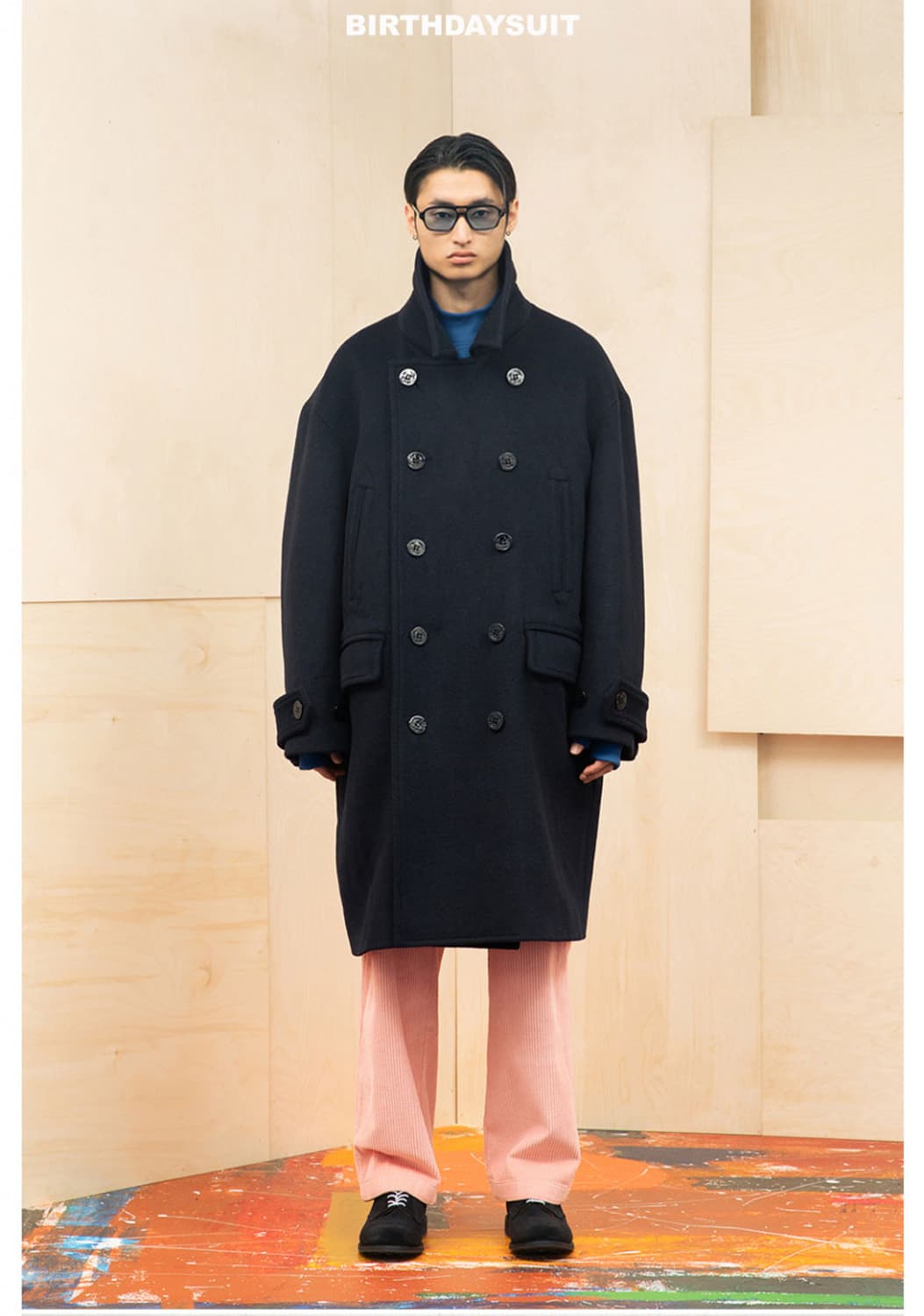 벌스데이수트 오버사이즈 피코트 상품이미지5