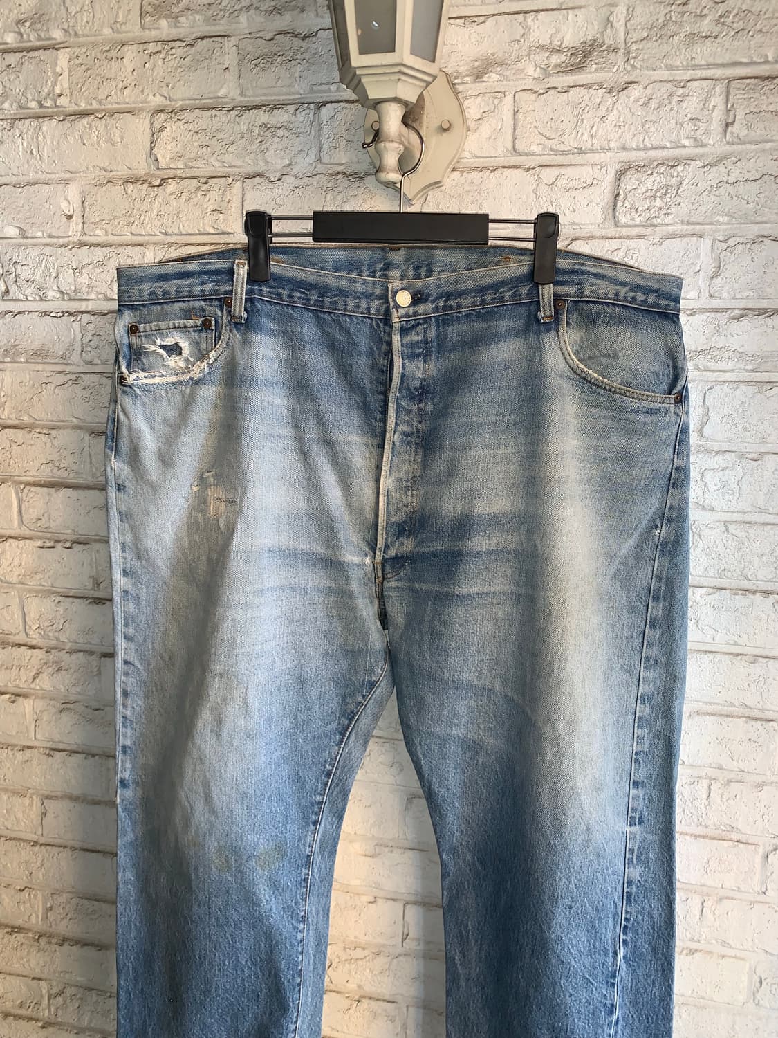 80년대 리바이스 셀비지 데님 팬츠 44인치 상품이미지2