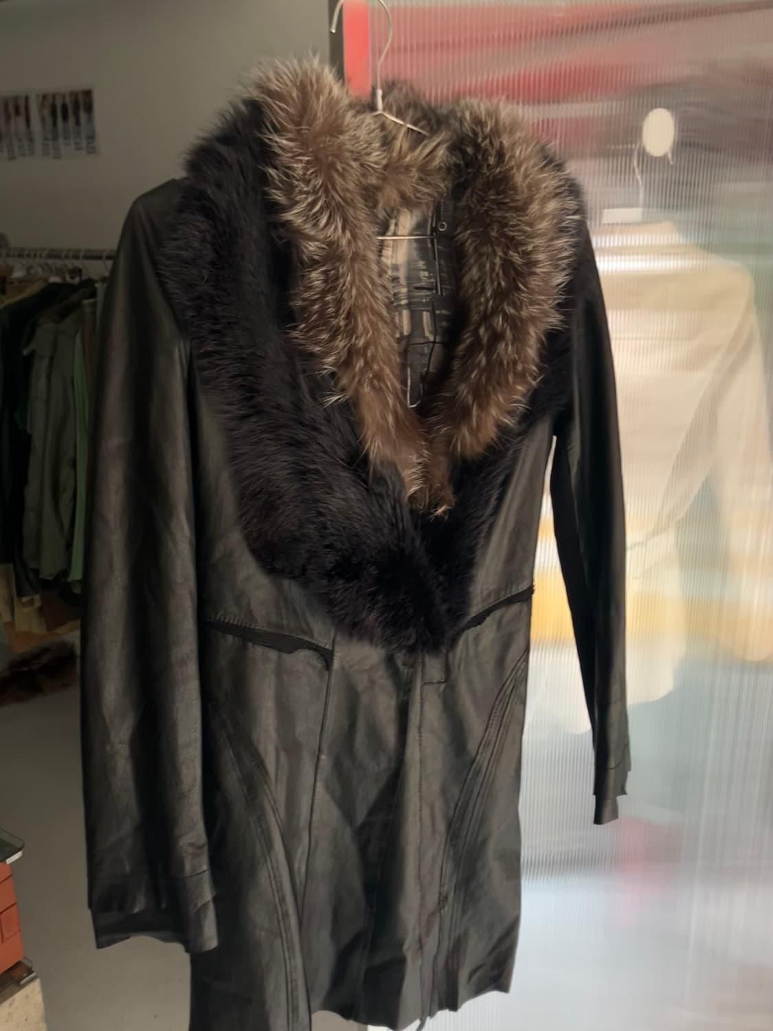 퍼 레더자켓  상품이미지2