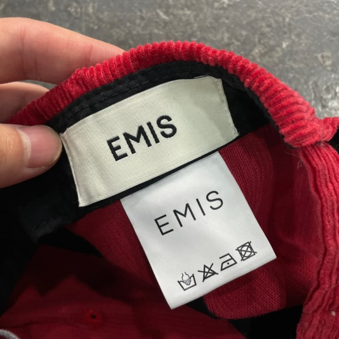 이미스 코듀로이 볼캡 (매장구매) 상품이미지3