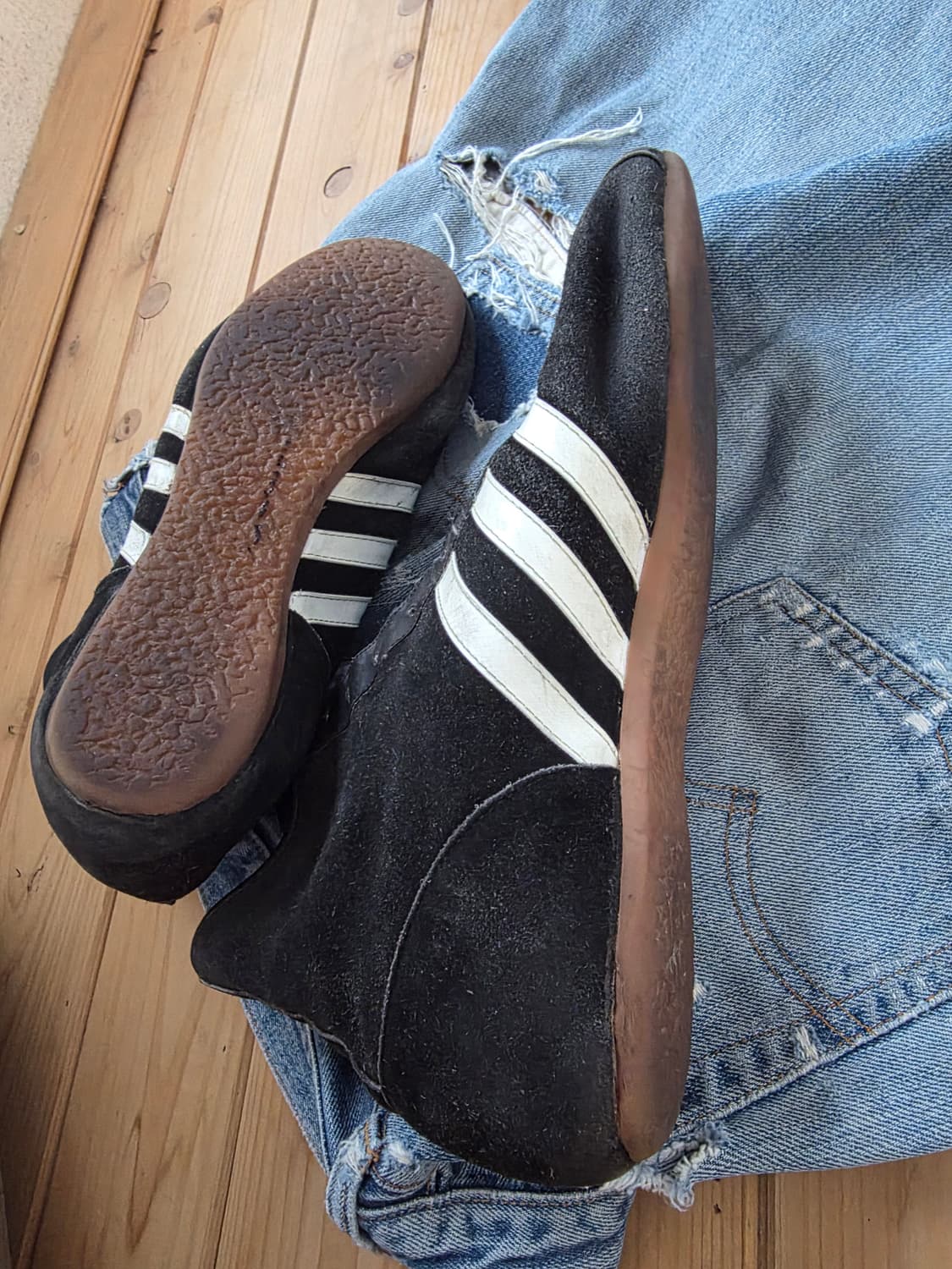 (레어) 80년대 아디다스 챔피온 복싱슈즈made in  Germany  상품이미지4