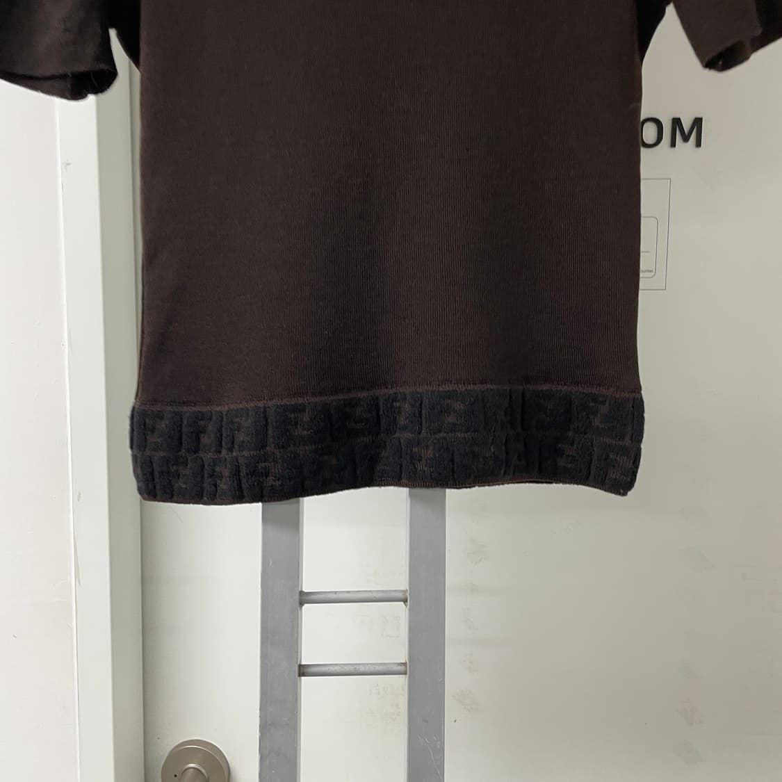 펜디 주카 로고 목폴라 니트 40(W) 상품이미지3