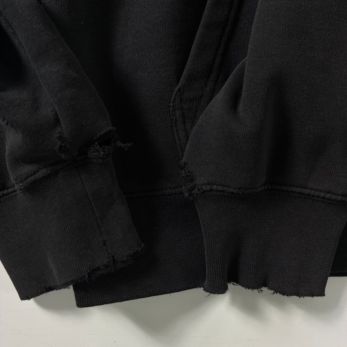 Stussy  스투시 x 배틀 액스 00,s 스컬 블랙 후드집업  상품이미지6