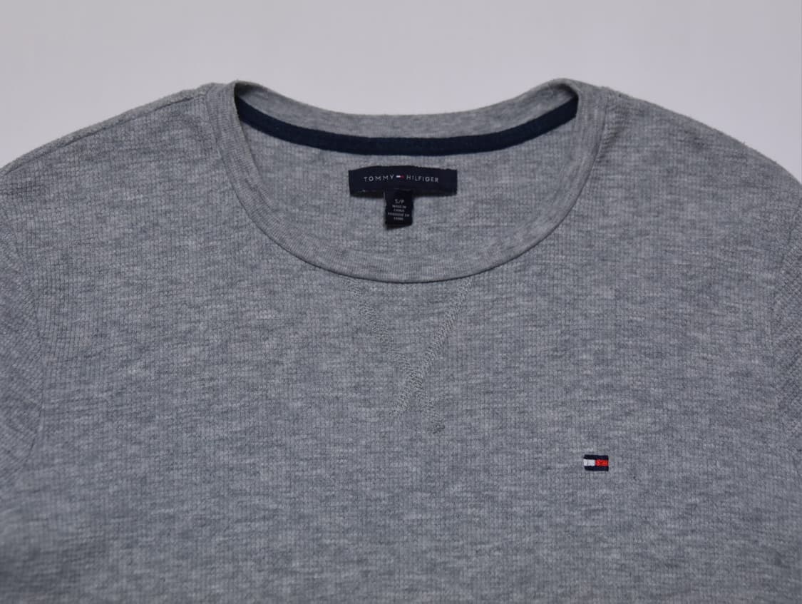 타미힐피거 남성 긴팔 티셔츠 S (95) 그레이 상태좋음 상품이미지2