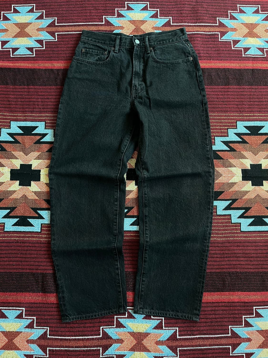 디스이스네버댓 레귤러 진 데님 블랙 Thisisneverthat 상품이미지1