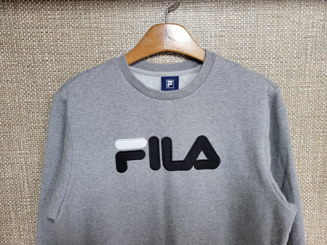 95사이즈 휠라 기모 맨투맨 상품이미지2