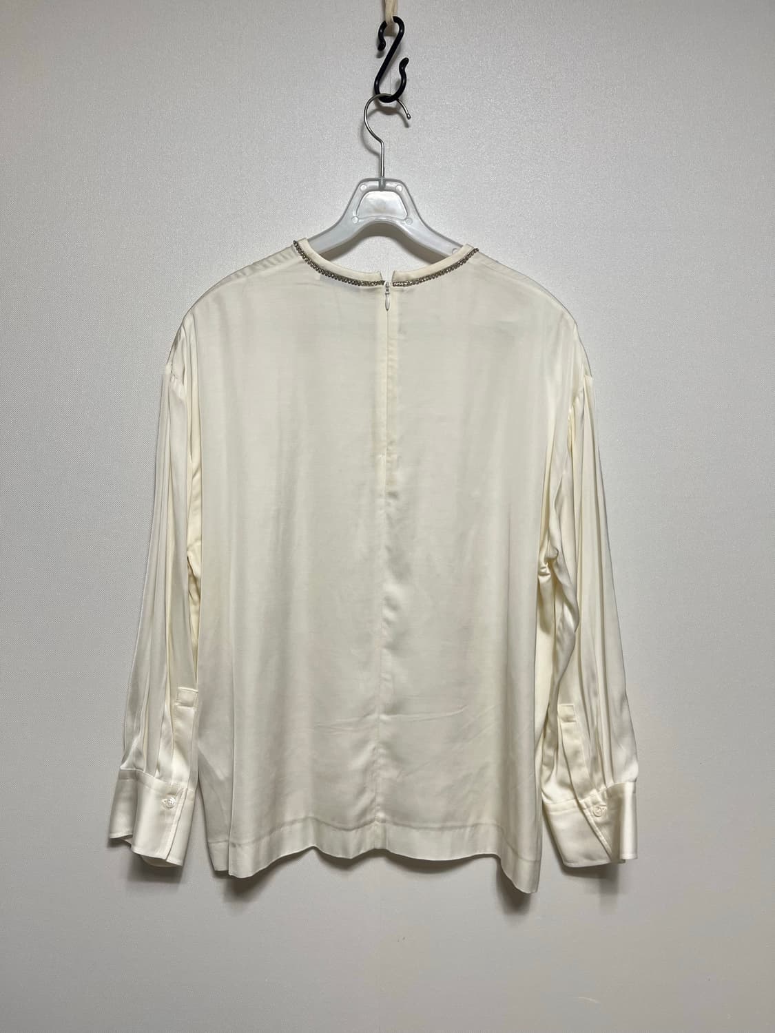 sandro 산드로 실크 셔츠 블라우스 1사이즈 상품이미지6