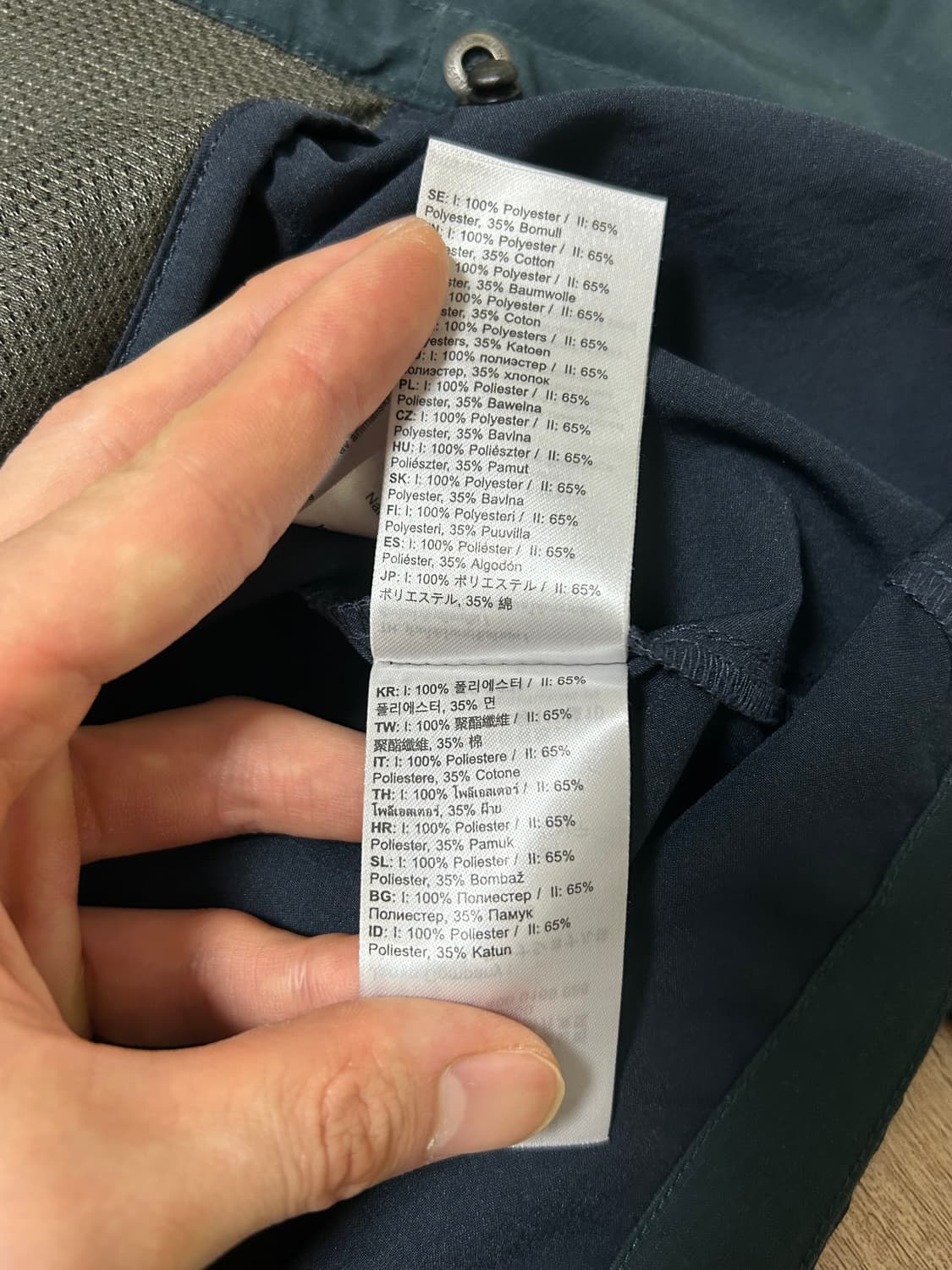 피엘라벤 아비스코 미드서머 자켓 네이비 상품이미지7