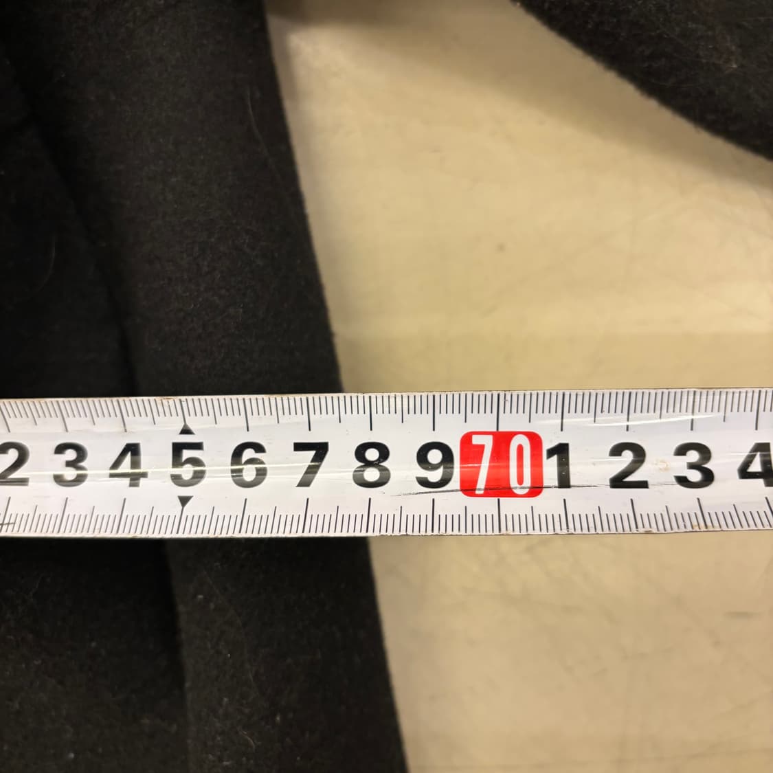 빈티지 블랙 롱 코트 상품이미지5