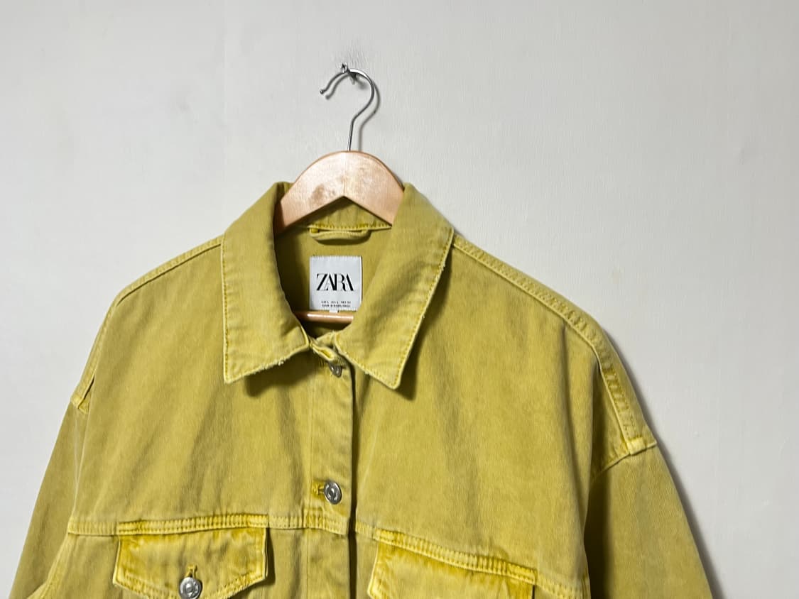 66 ZARA 자라 루즈핏 트러커 자켓 정품 상품이미지2