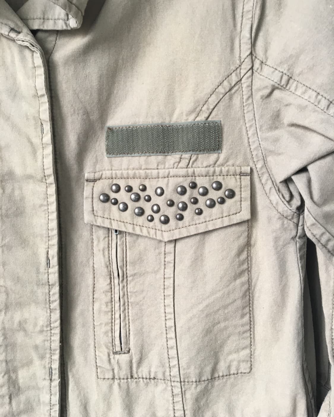 Stud point high neck jacket 상품이미지4