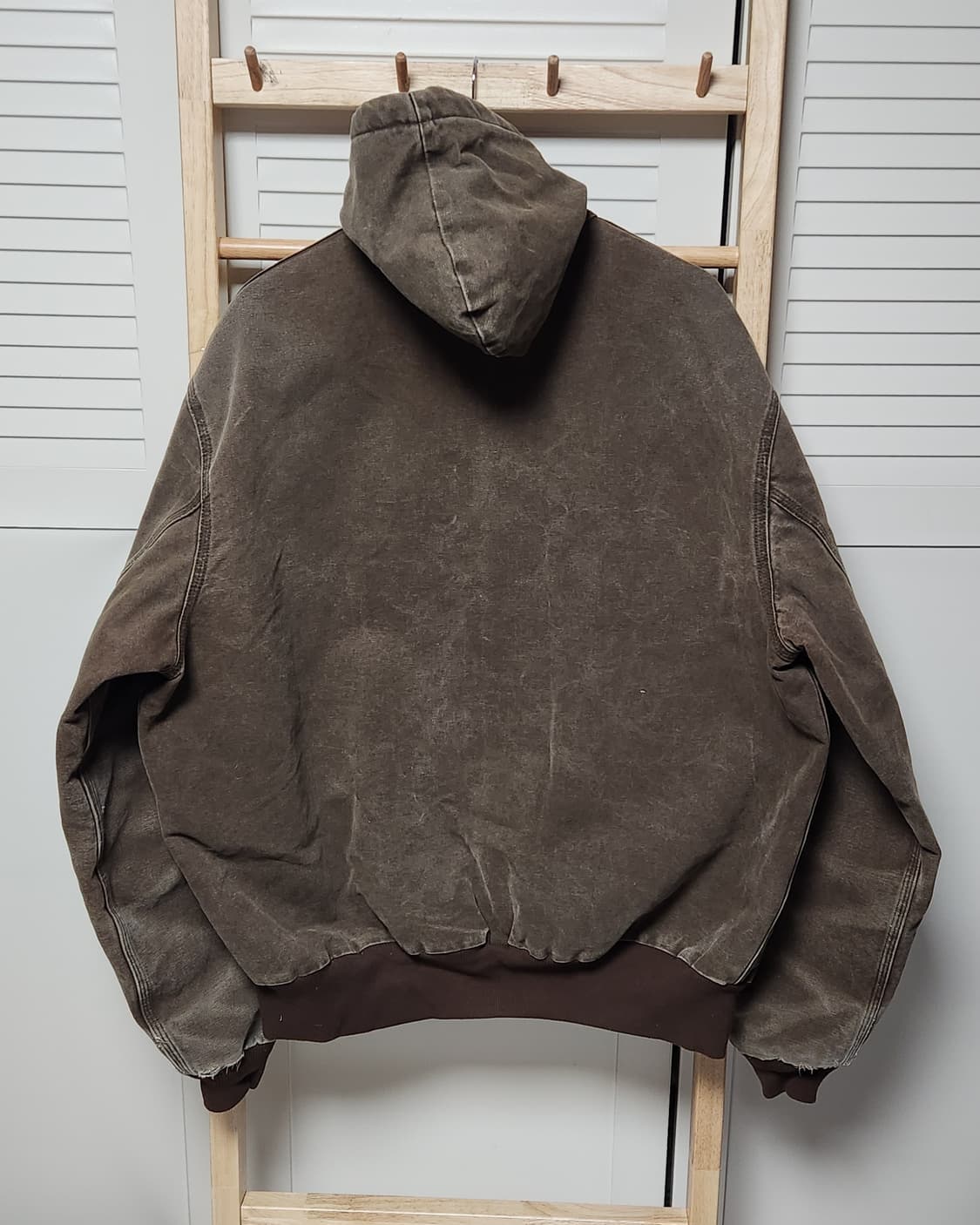 칼하트 j130 구버전 브라운 워크 엑티브 자켓 상품이미지6