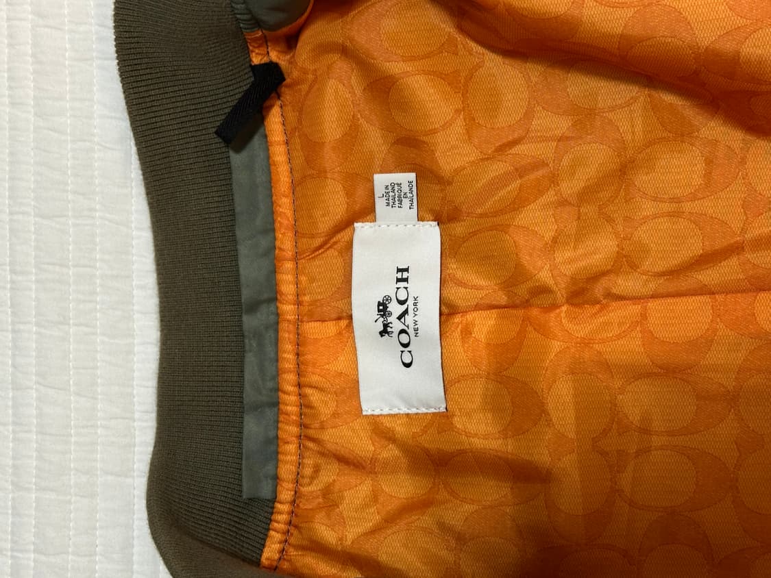 코치 후드 탈부착 ma-1 L사이즈 상품이미지6