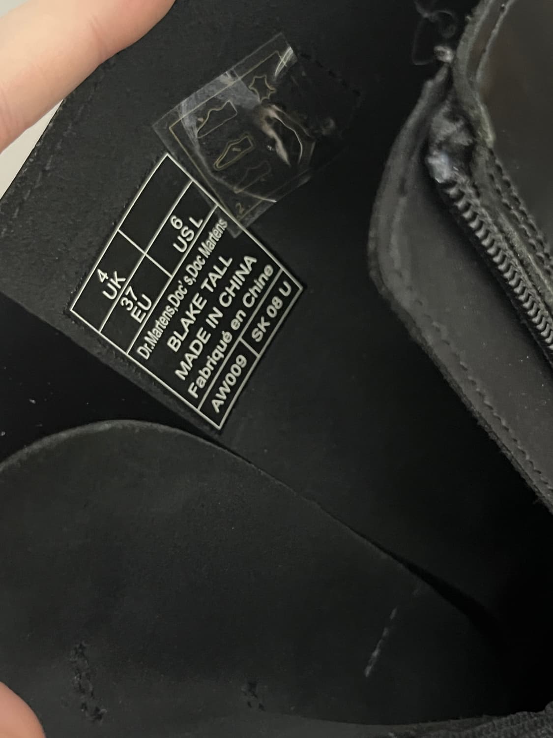 닥터마틴 블레이크 톨 uk4 상품이미지9