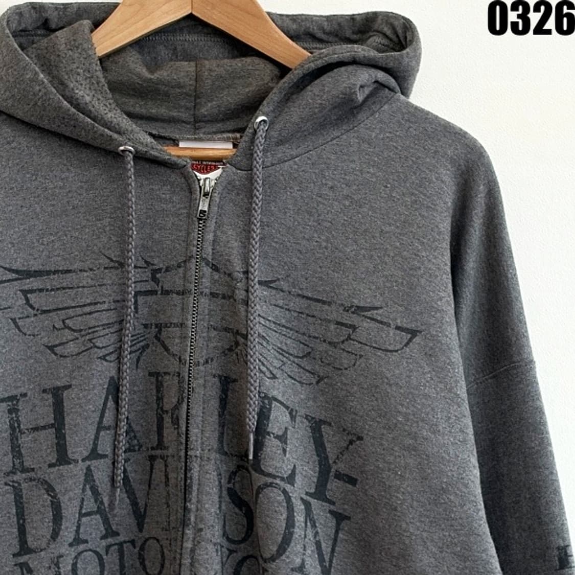 할리데이비슨 모터사이클즈 정품 후드집업 100-105 0326  상품이미지2