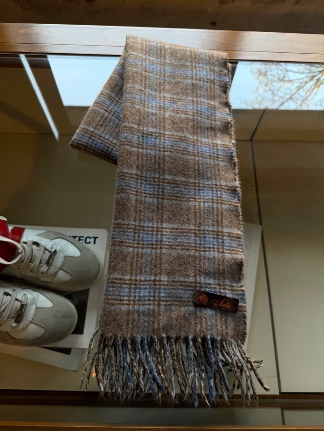 브리티쉬 캐시미어 울 머플러 상품이미지7