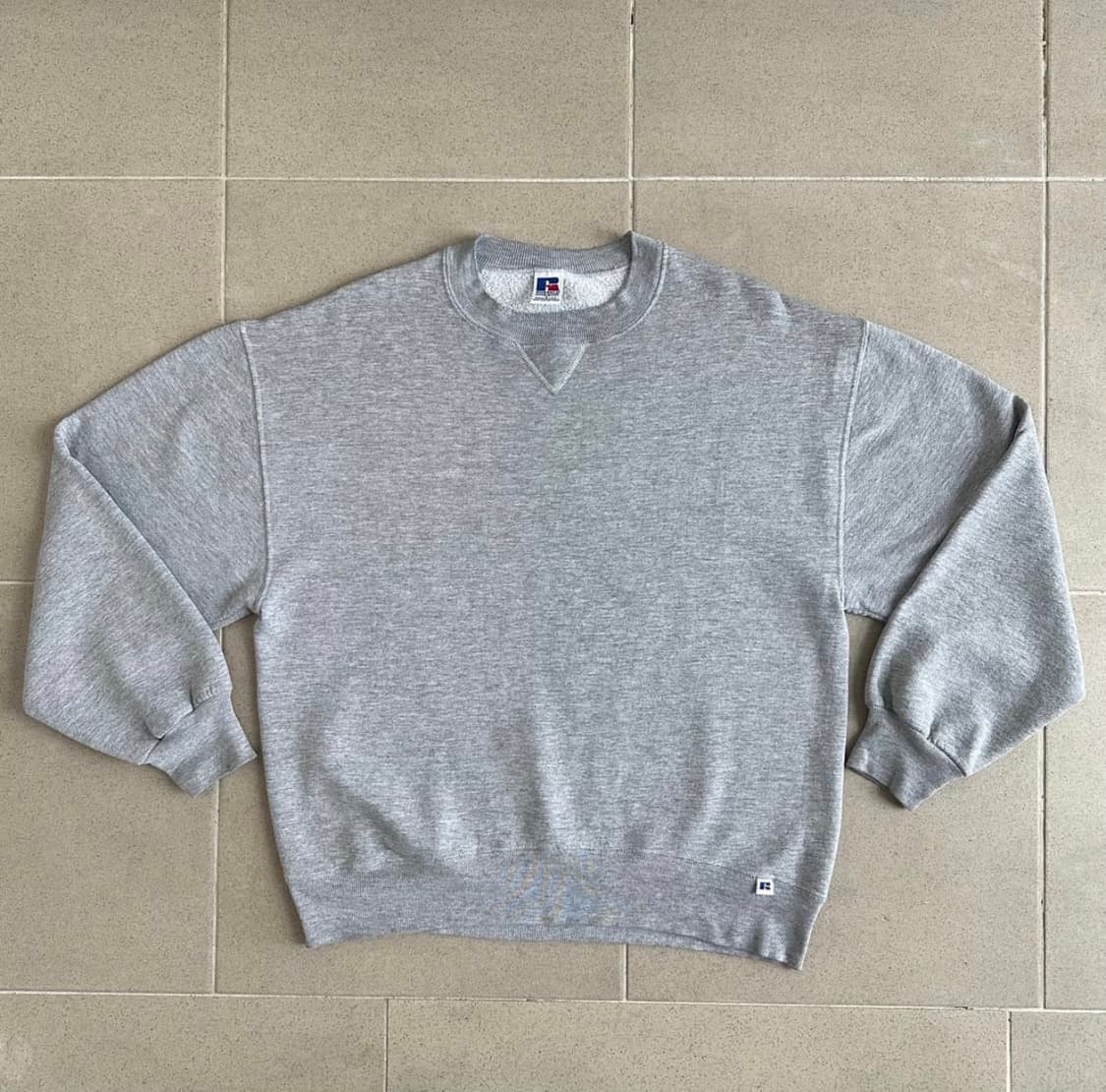 90s 빈티지 러셀 스웻셔츠 그레이 L [USA] 상품이미지1