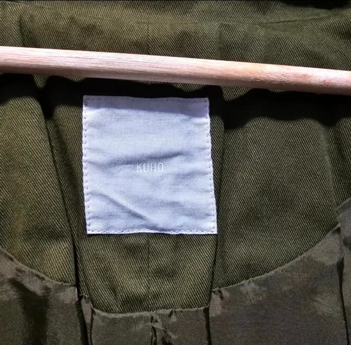 구호(KUHO) 카키 롱 베스트 ~55반 상품이미지3