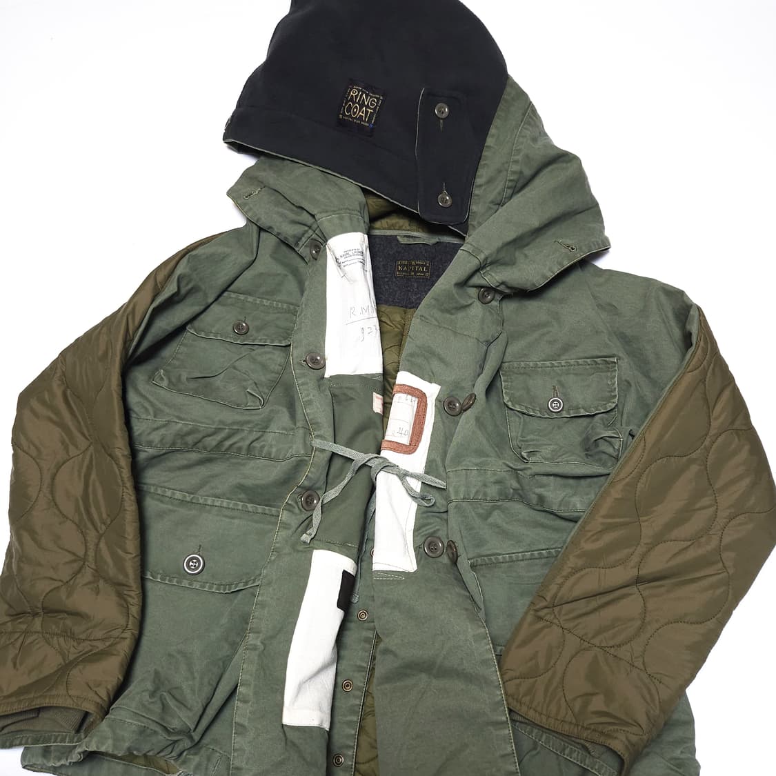 캐피탈 컨트리 저니 리메이크 퀄팅 비부악 링코트 상품이미지3