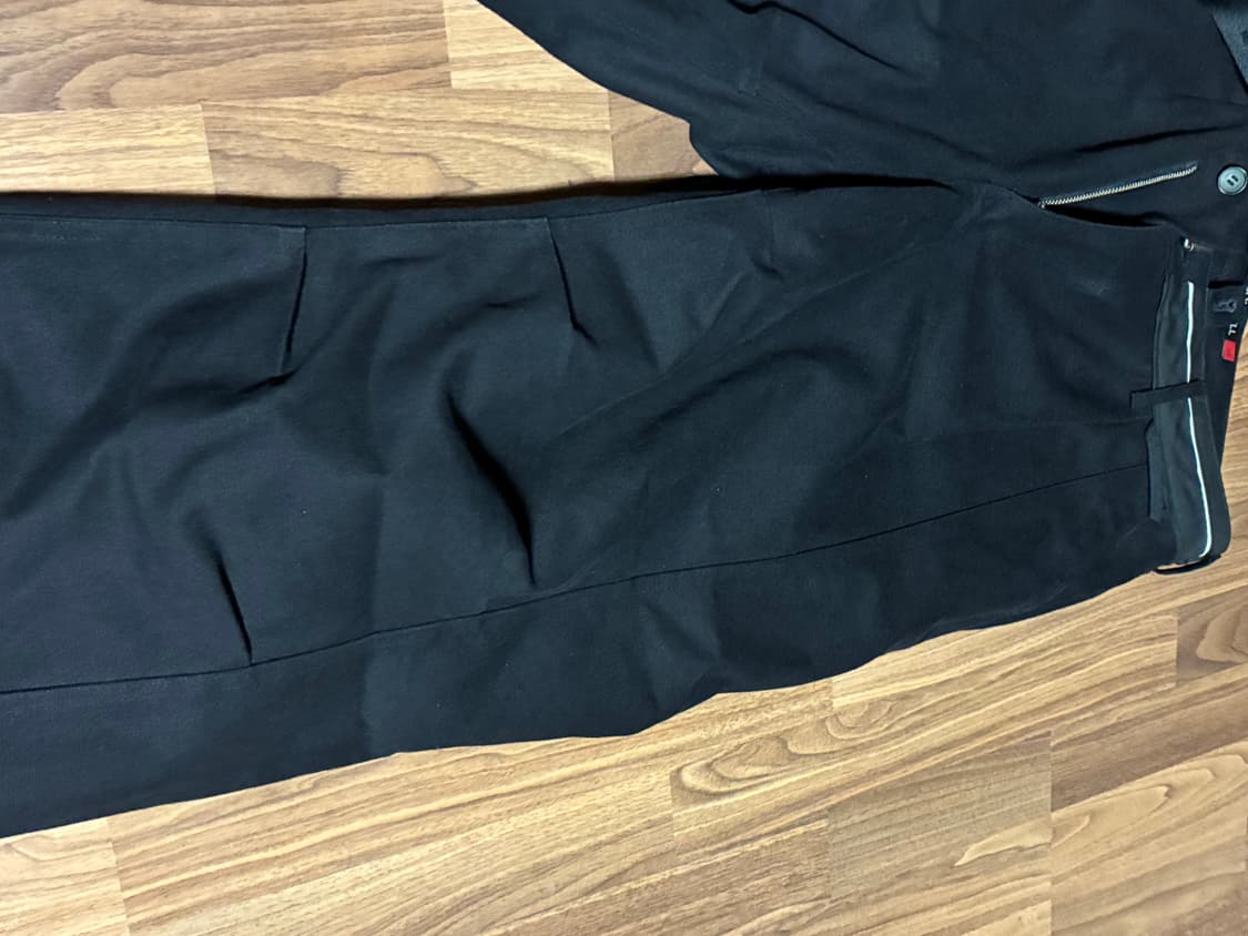 앤더슨벨 크로스오버 와이드 블랙진 28 상품이미지7