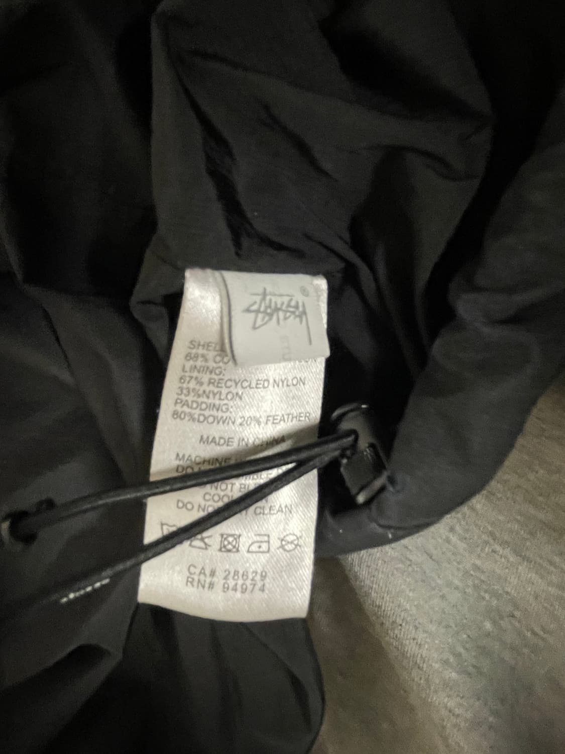 스투시 립스탑 패딩  상품이미지5