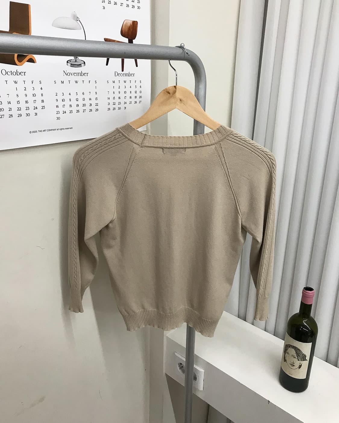 버버리 로고 7부 니트 상품이미지4