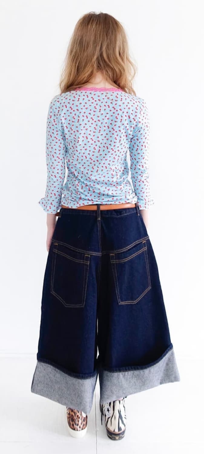 샵페어리 와이드 샐비지 버뮤다 팬츠 s 상품이미지2