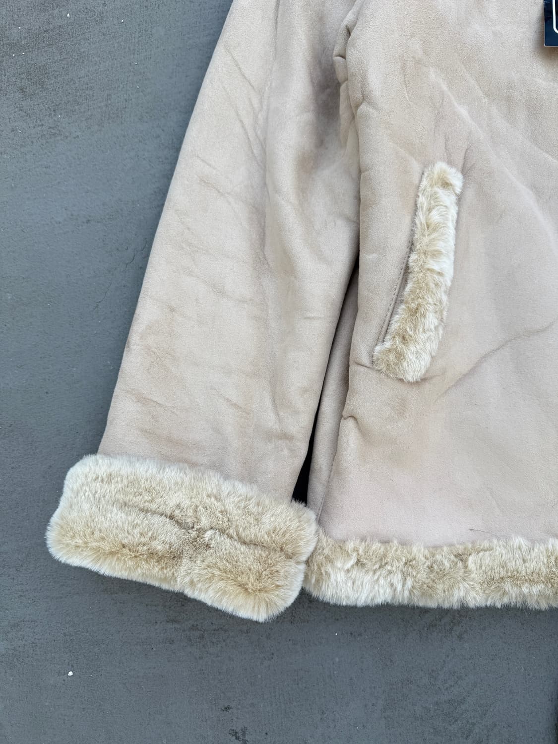 빈티지 퍼 트리밍 무스탕 상품이미지3