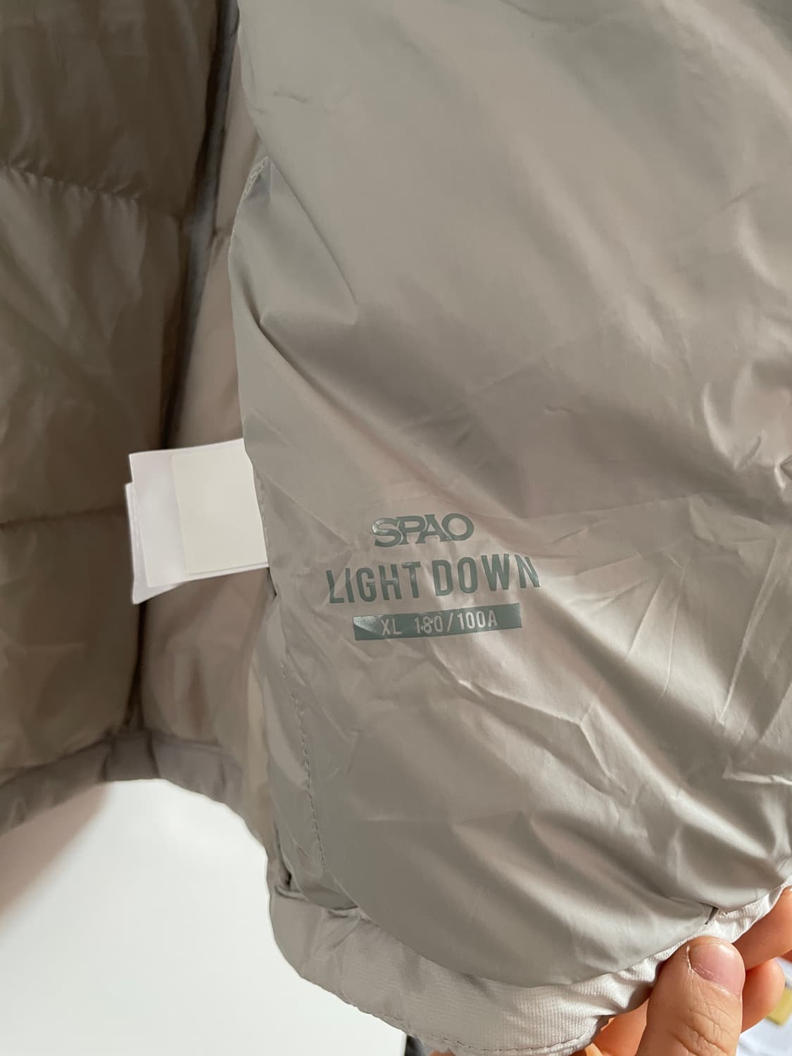 스파오 라이트다운 패딩 조끼 상품이미지3