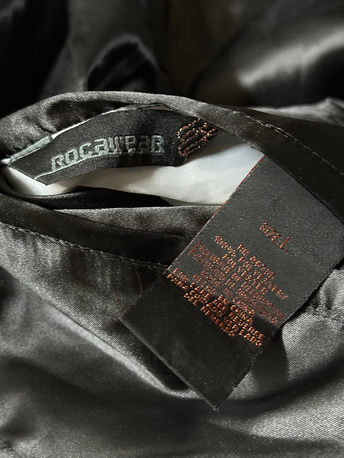 Rocawear 리버시블 큐빅 사틴 봄버 자켓  L 사이즈 상품이미지10