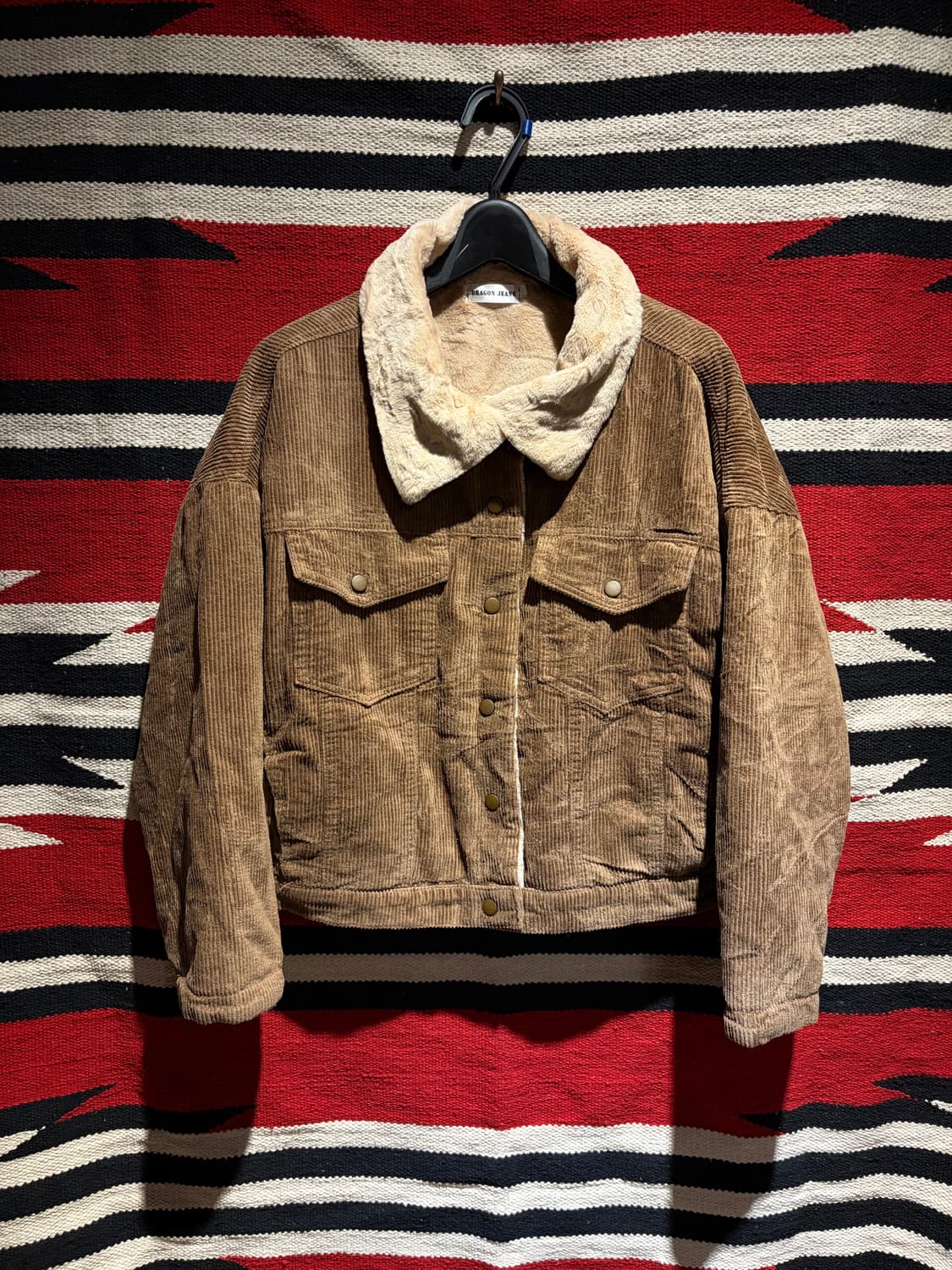 Corduroy fur 2nd type jacket / 퍼 코듀로이자켓 상품이미지1