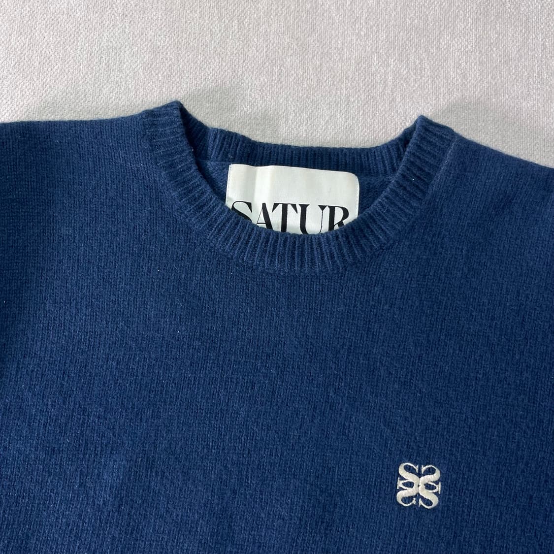 W100 세터 얼발란스 캐시미어 울 니트 상품이미지2