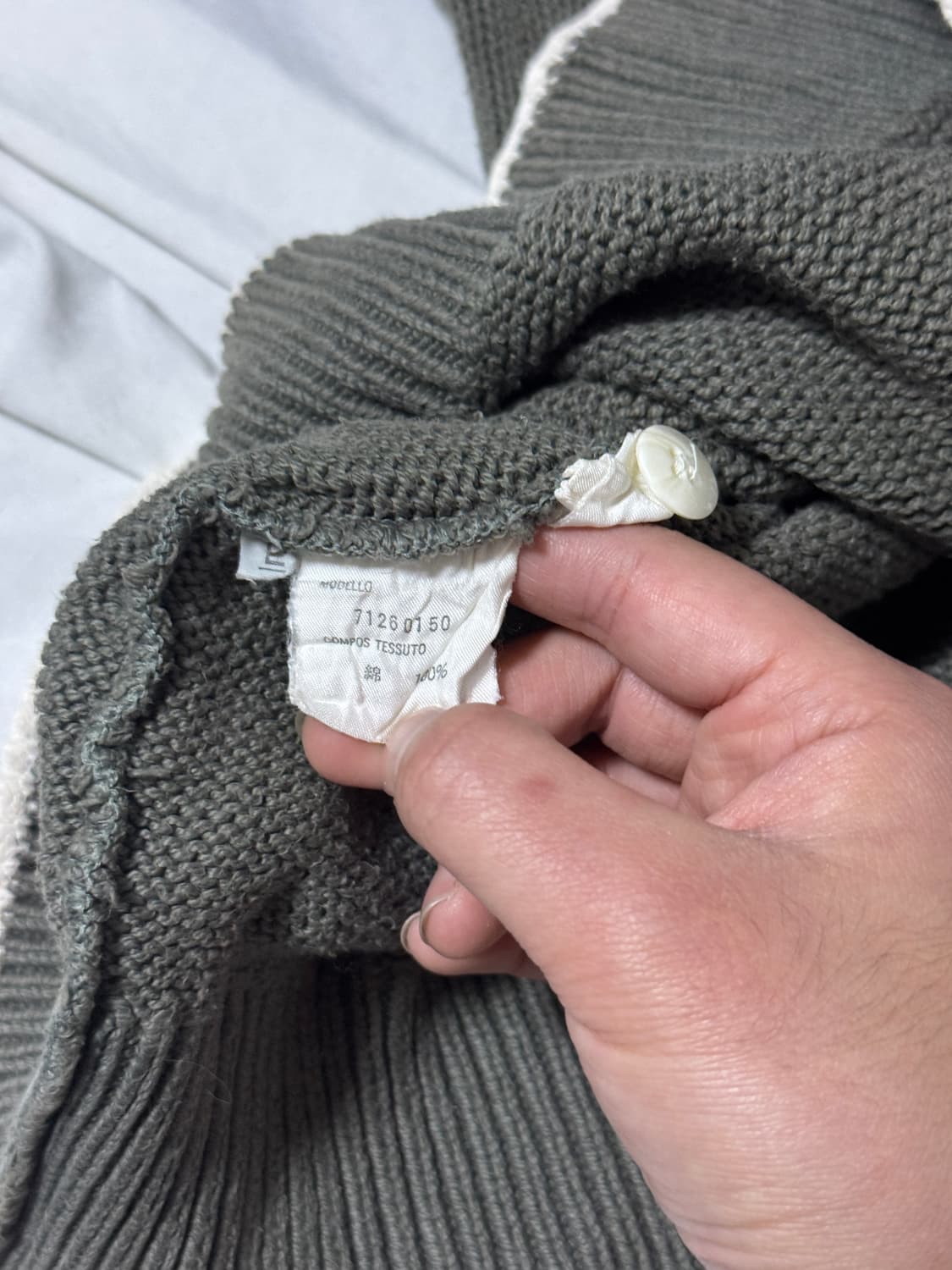 90s 엠포리오 아르마니 폴로 카라 니트 상품이미지5