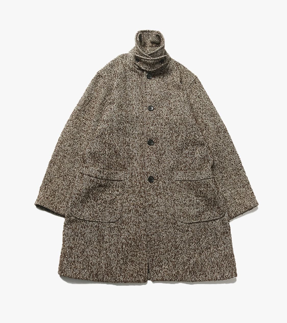 BEAMS - HERRINGBONE COAT 상품이미지1