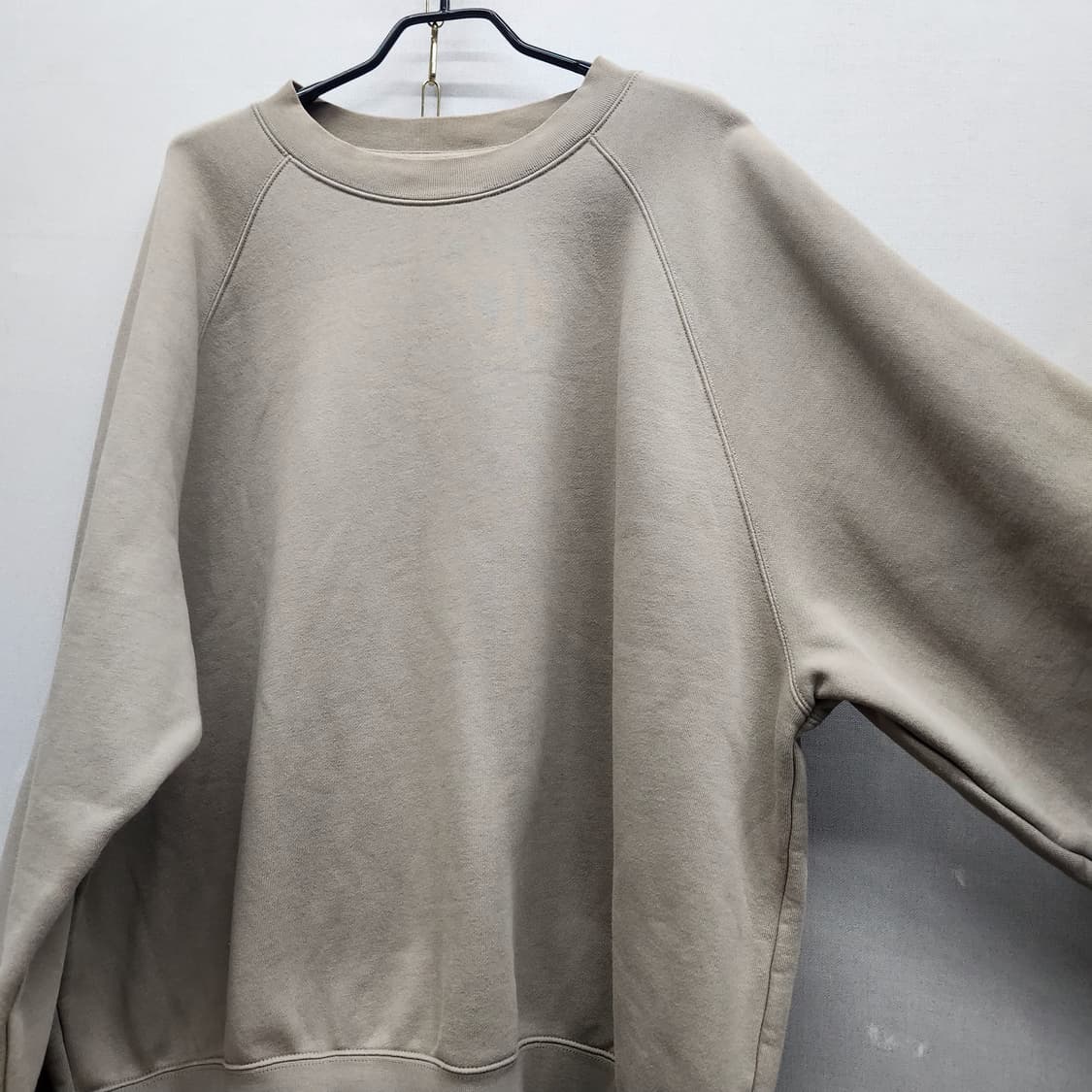 피어오브갓 에센셜 백 3d 실리콘 빅로고 스웻 맨투맨 3XL 상품이미지2