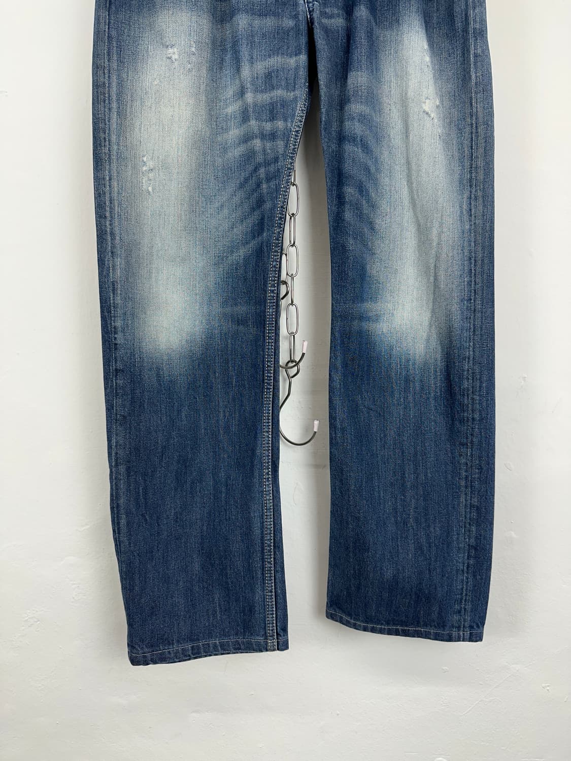 Diesel Industry Distressed Wash Straight 상품이미지6
