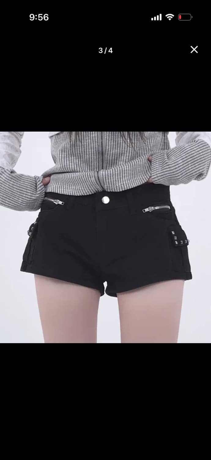 마이크로 스터드 숏팬츠 상품이미지3