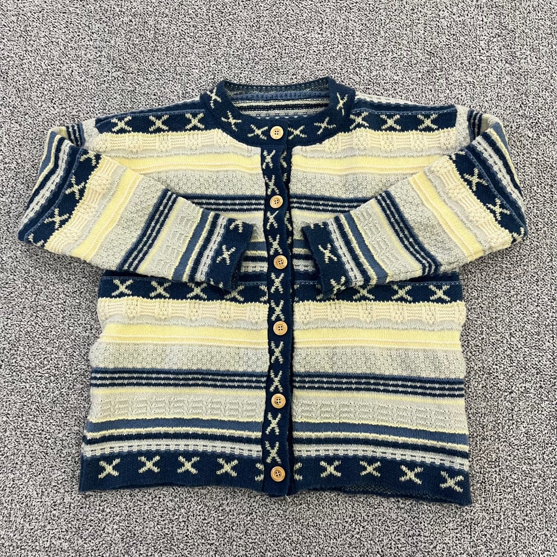 44반정도 빈티지여성 가디건 0129H1 상품이미지1