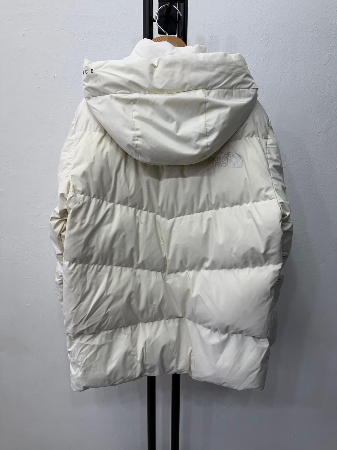 정품) 노스페이스 여성 DRYVENT 화이트라벨 구스패딩 S 상품이미지5
