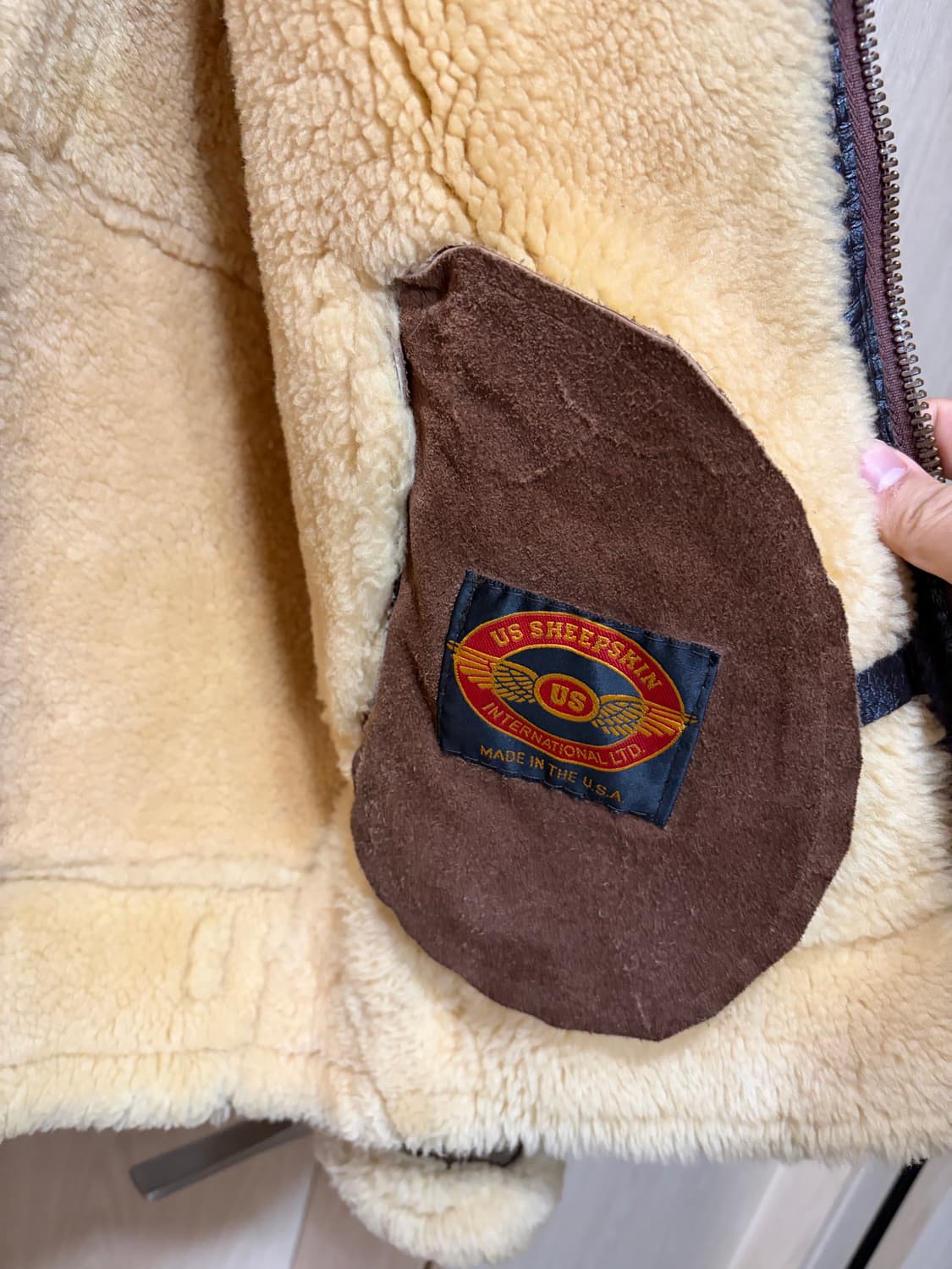 B-3 무스탕 자켓 상품이미지2