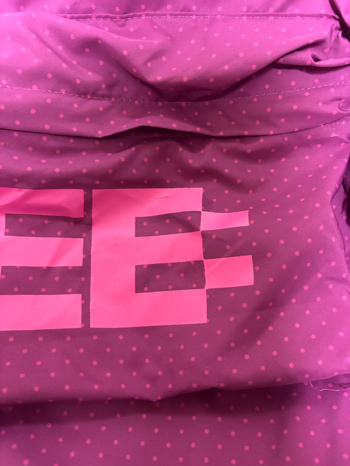 엔조블루스 도트 베이직 백팩 pink 상품이미지3