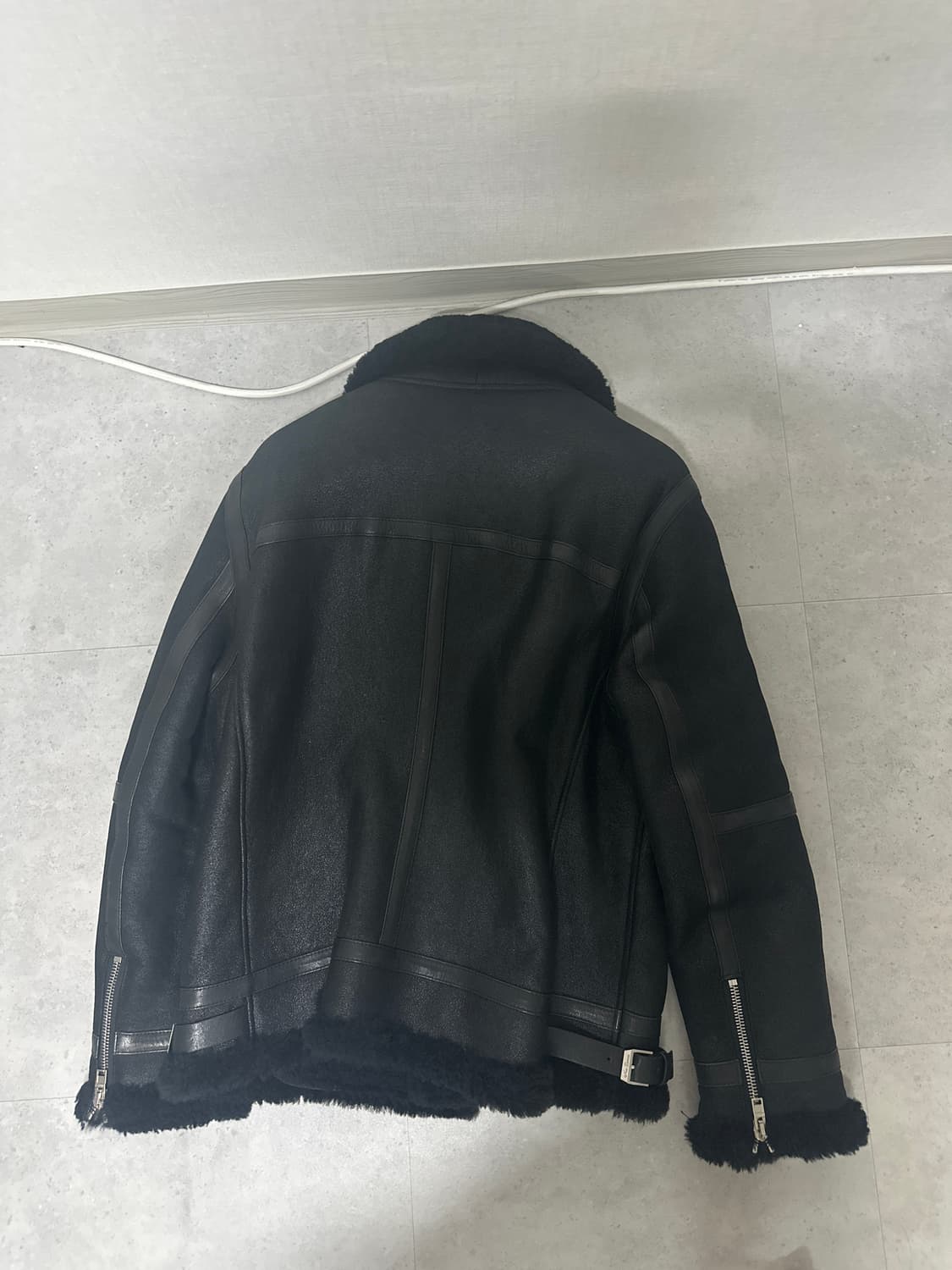 느와르라르메스 무스탕 48 올검 상품이미지2